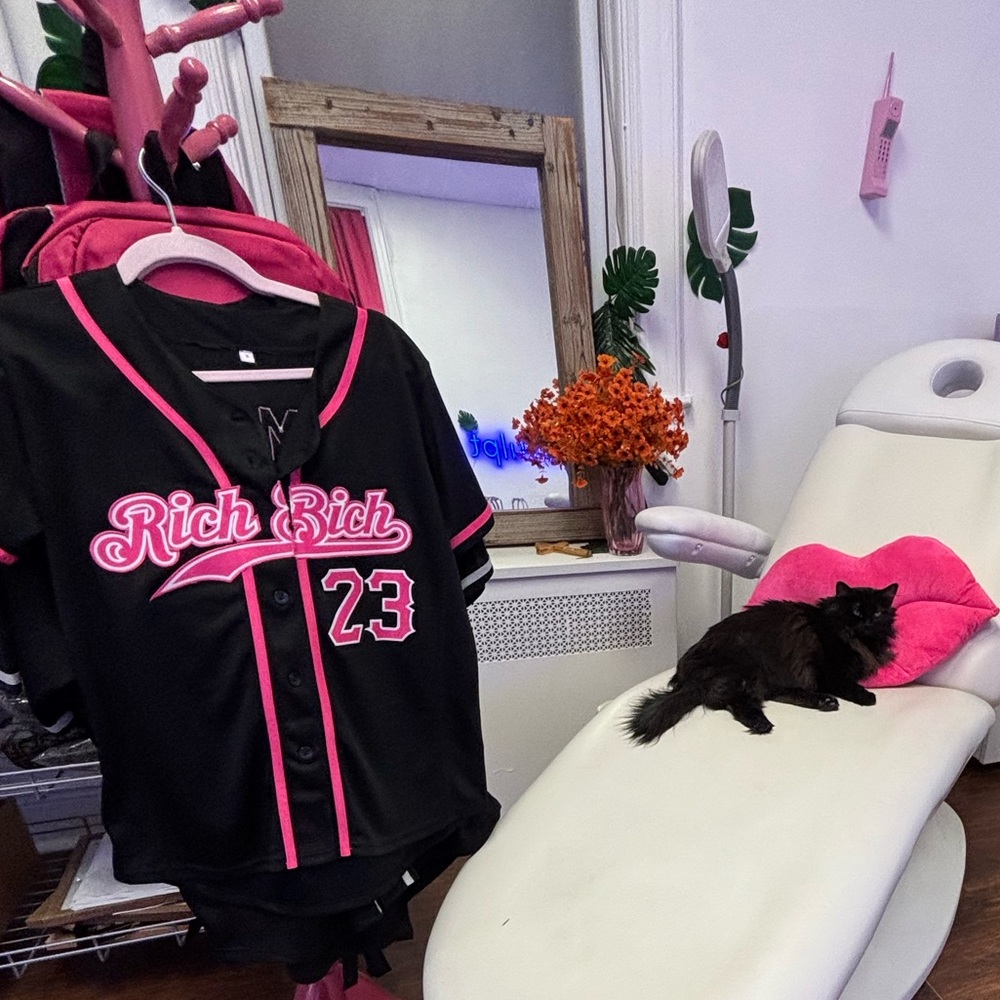 Rich Bich Baseball Button Up - image 1